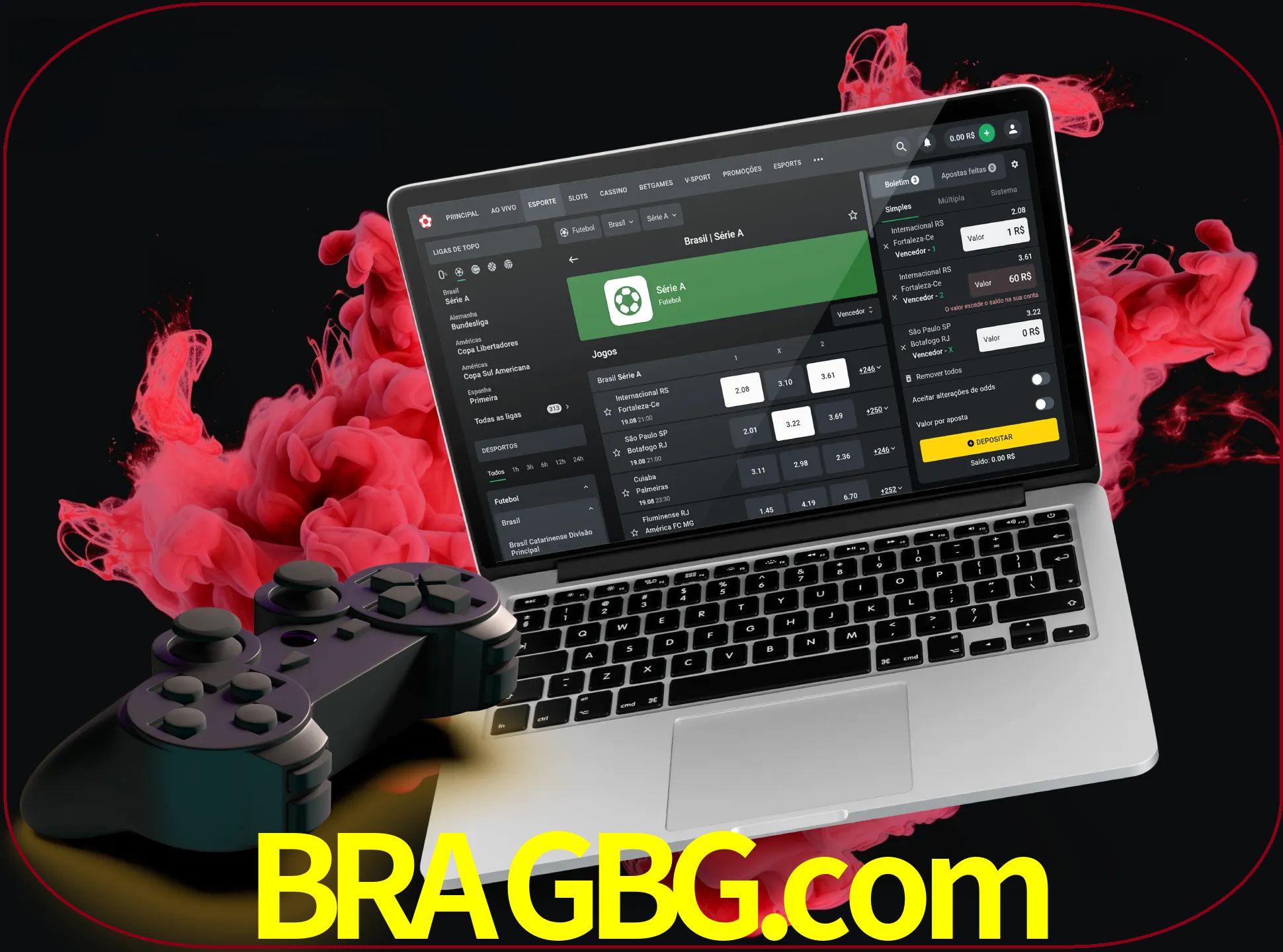 Visite a secção especial de jogos de vídeo em bragbg para descobrir em que jogos pode apostar e ganhar muito dinheiro.