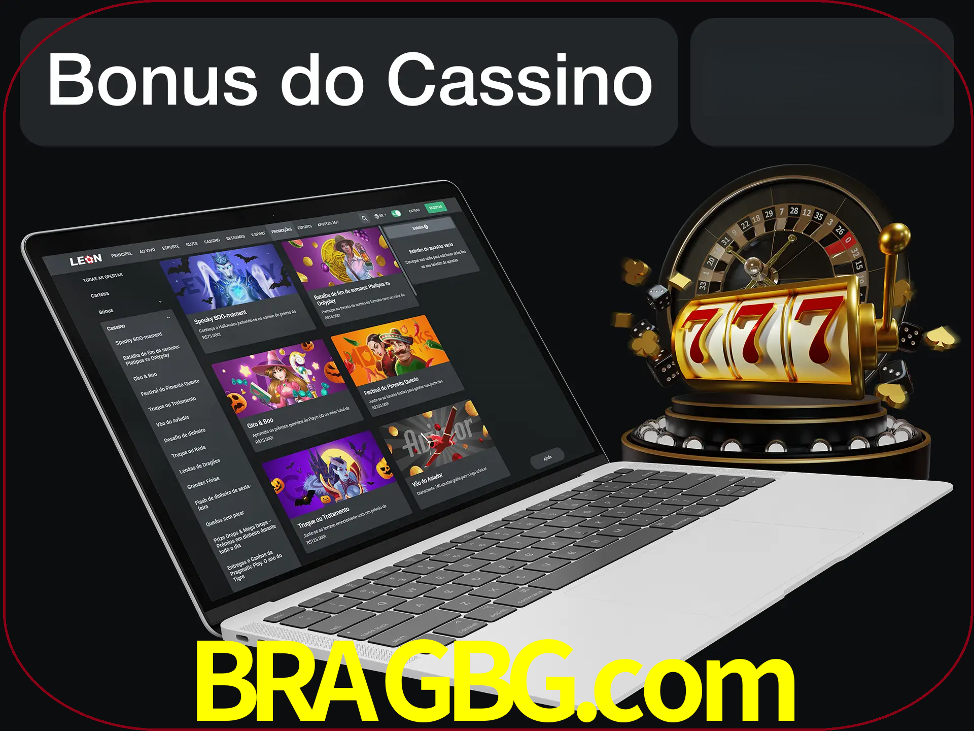 Use o bônus do cassino para começar melhor.